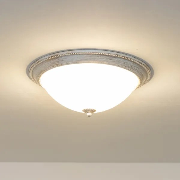 Brilagi - Stropné svietidlo CLASSIC 3xE27/60W/230V krémová/patina