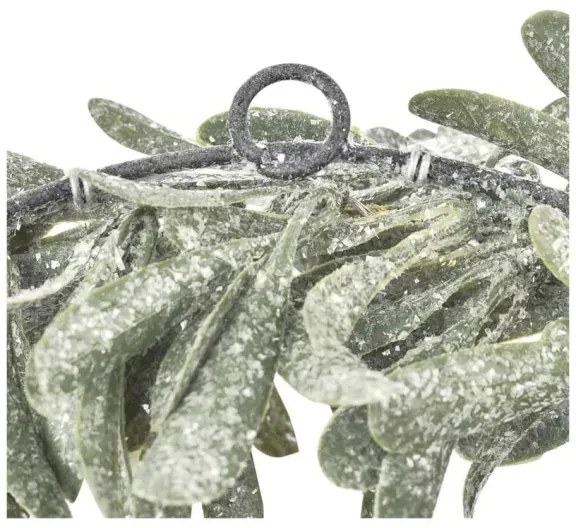 LED vianočný veniec 25× LED, napájanie 3× AA, priemer 35 cm