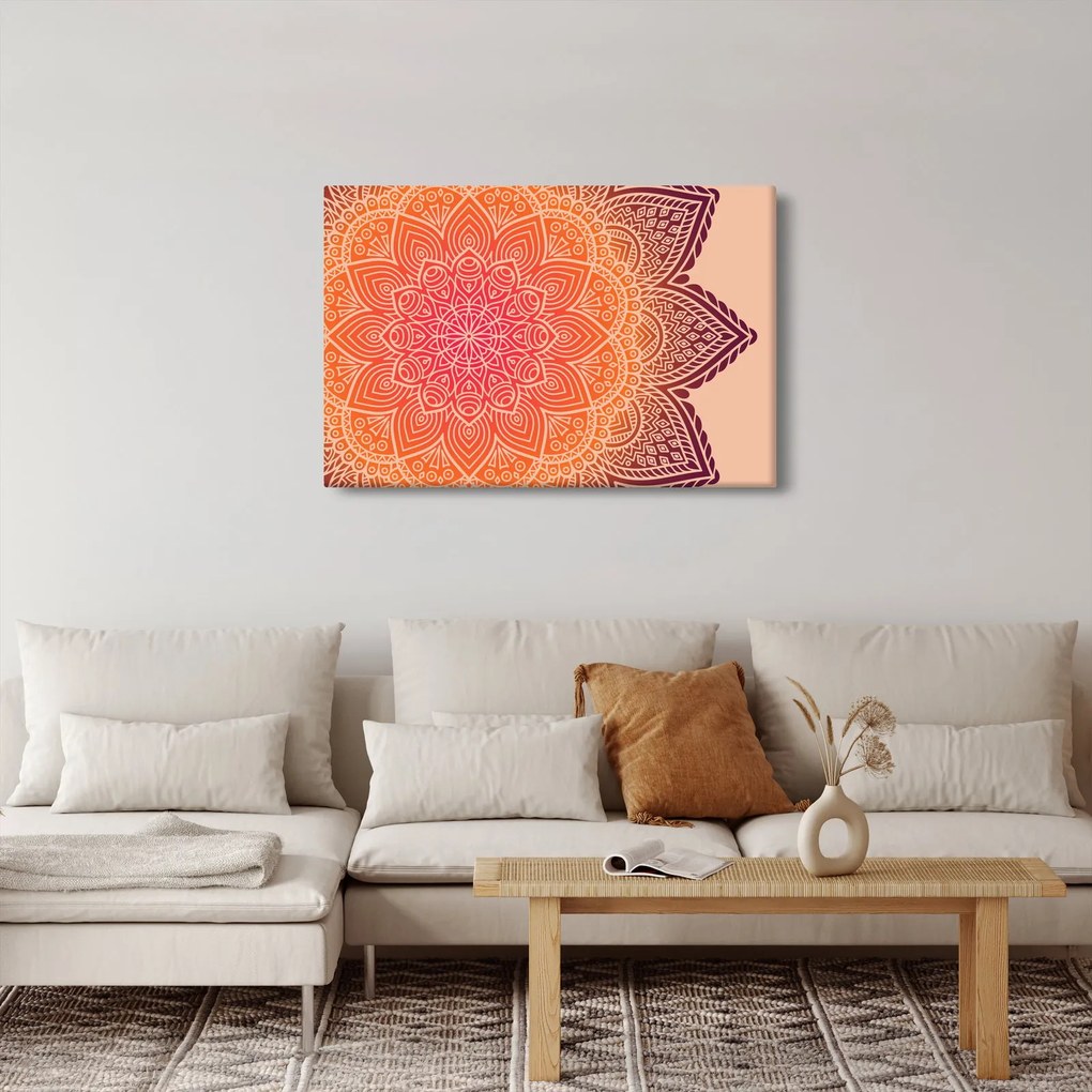 Obraz - Mandala umenia (90x60 cm)