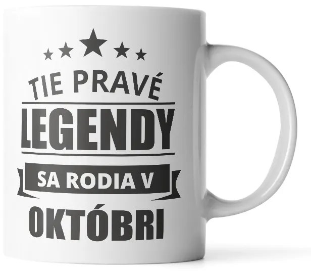 Sablio Hrnek Ty pravé legendy se rodí v říjnu - 200 ml - espresso