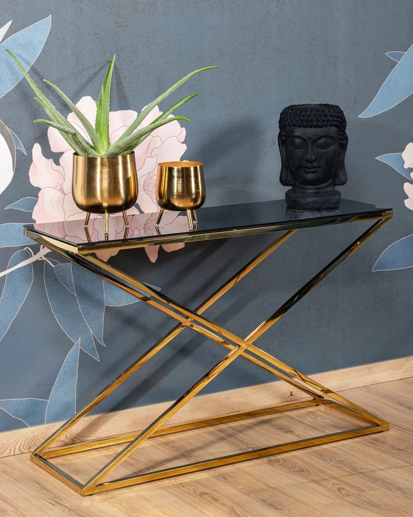 KERAMICKÝ KVETINÁČ BUDDY 26X35 CM TMAVOSIVÁ