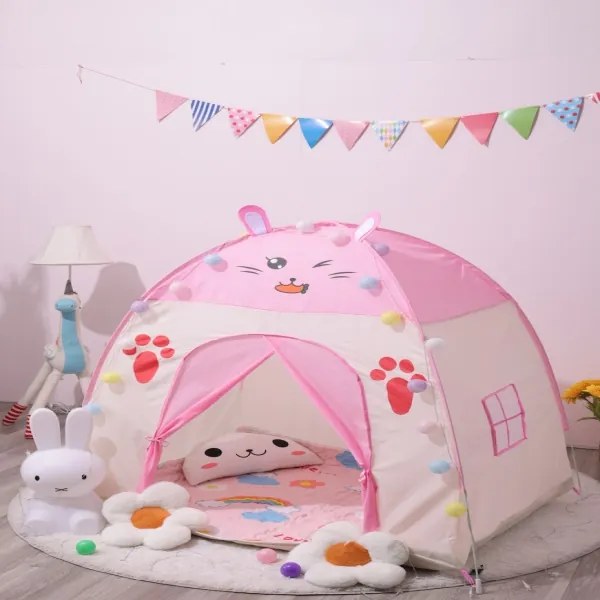 Kruzzel Detský stan mačička