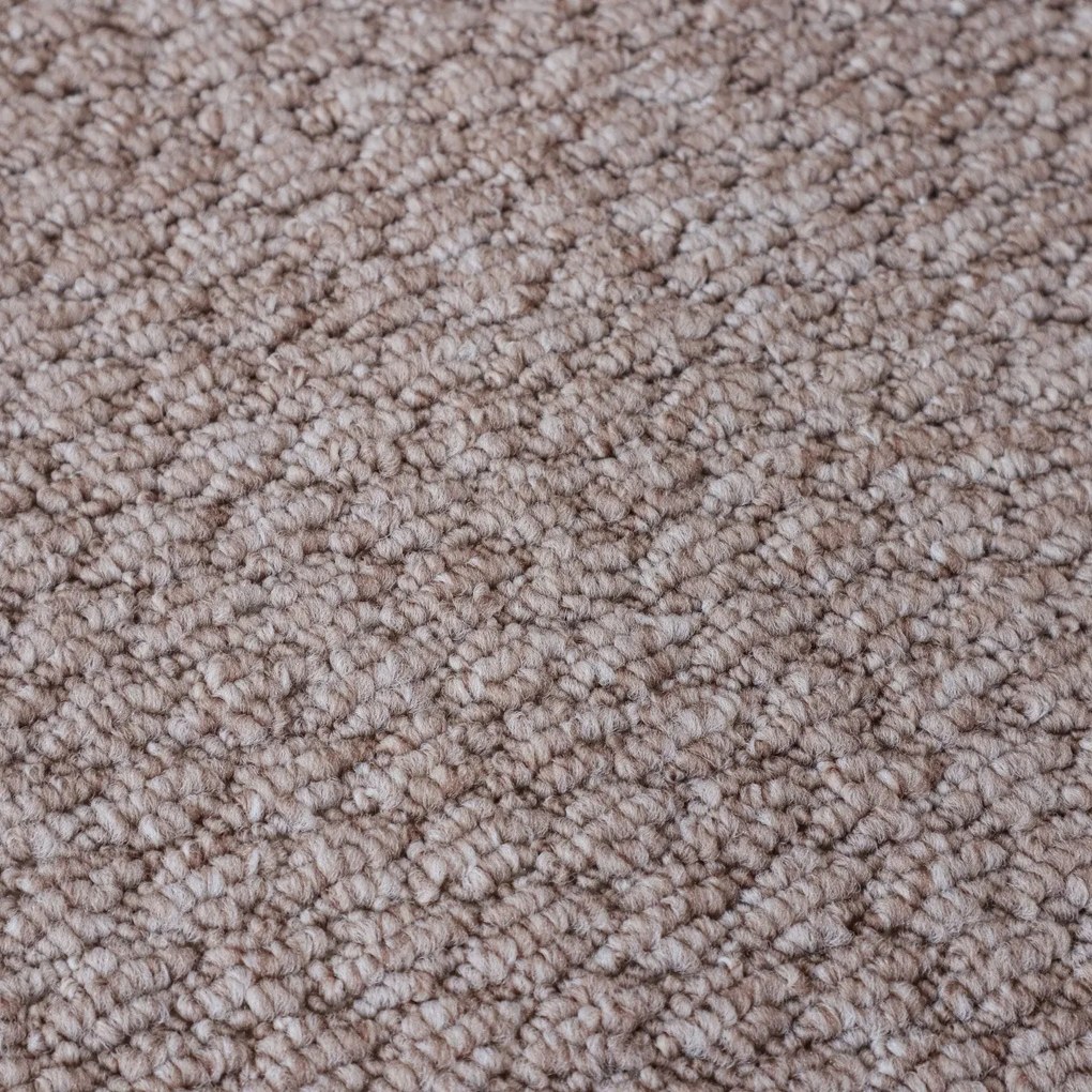 Metrážny koberec Atlas 31, na mieru, šíře 4m, hnedá, filc, chodba / predsieň, AladinWorld Expres