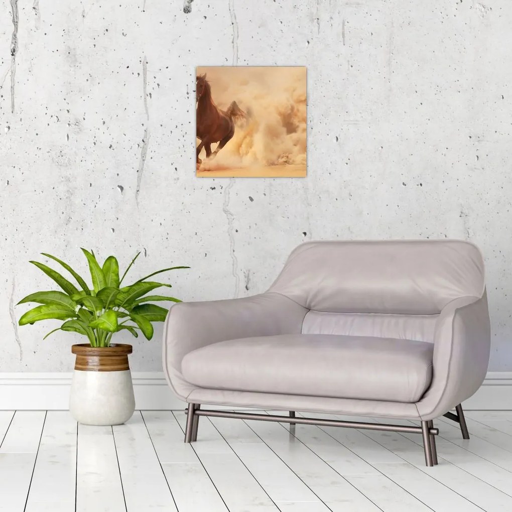 Cválajúci kôň - obraz