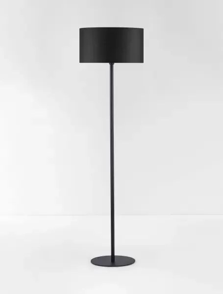 LED čierna stojaca lampa Sibnia