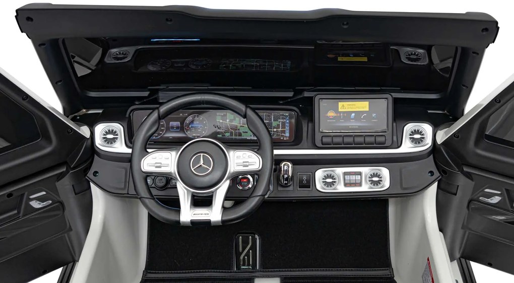 Elektrické autíčko Mercedes Benz G63 AMG XXL STRONG biele
