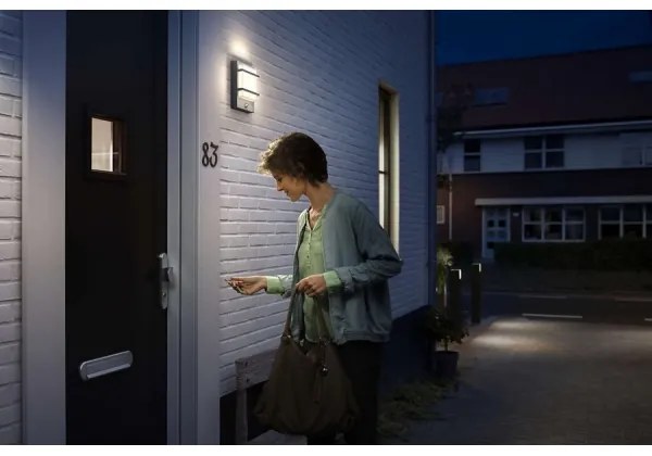 Philips 17395/93/P0 - LED Vonkajšie nástenné svietidlo PETRONIA LED/12W IP44