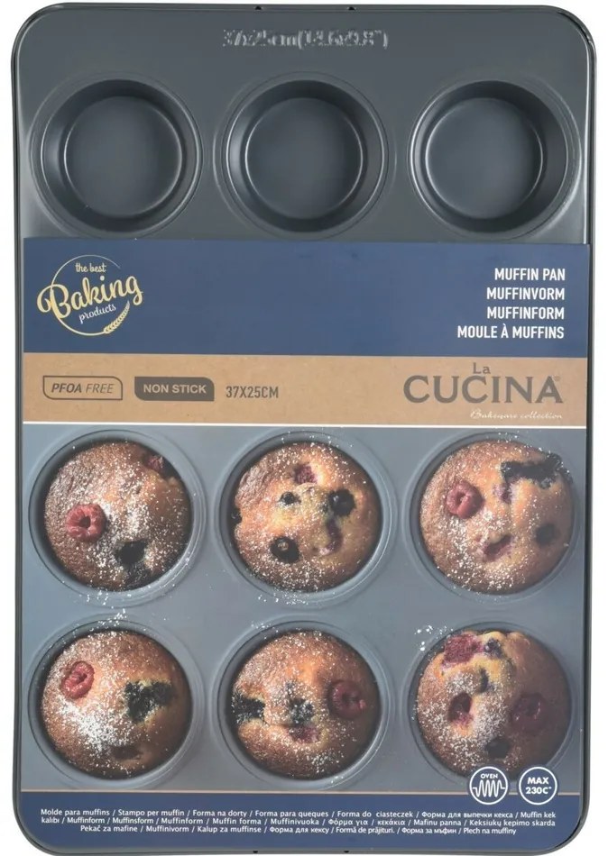 Forma na muffiny Cucina 37 x  25 cm
