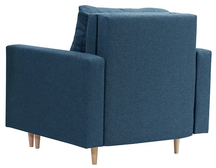 Rozkladacie kreslo/pohovka KENO 1 Tmavomodrá