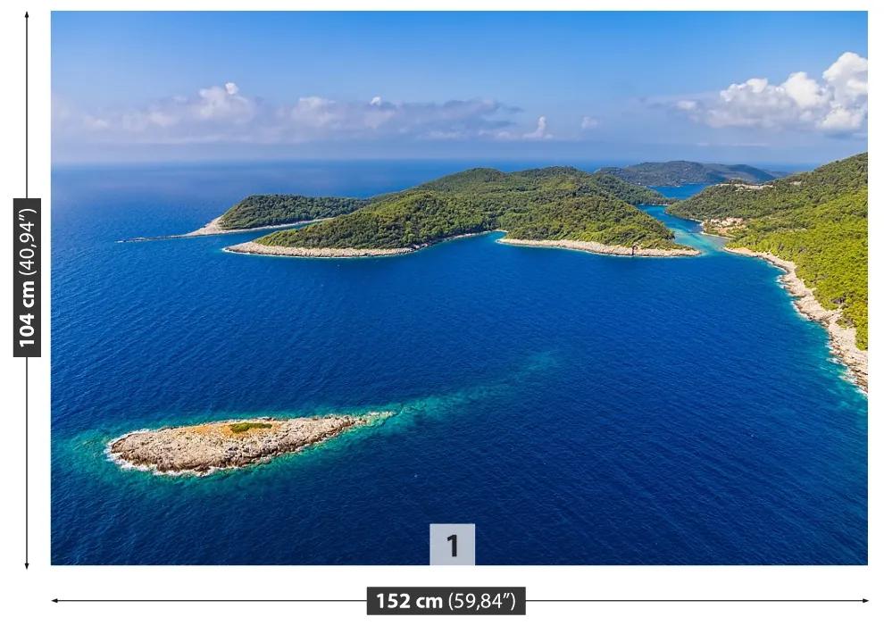Fototapeta Vliesová Ostrov chorvátsko 104x70 cm
