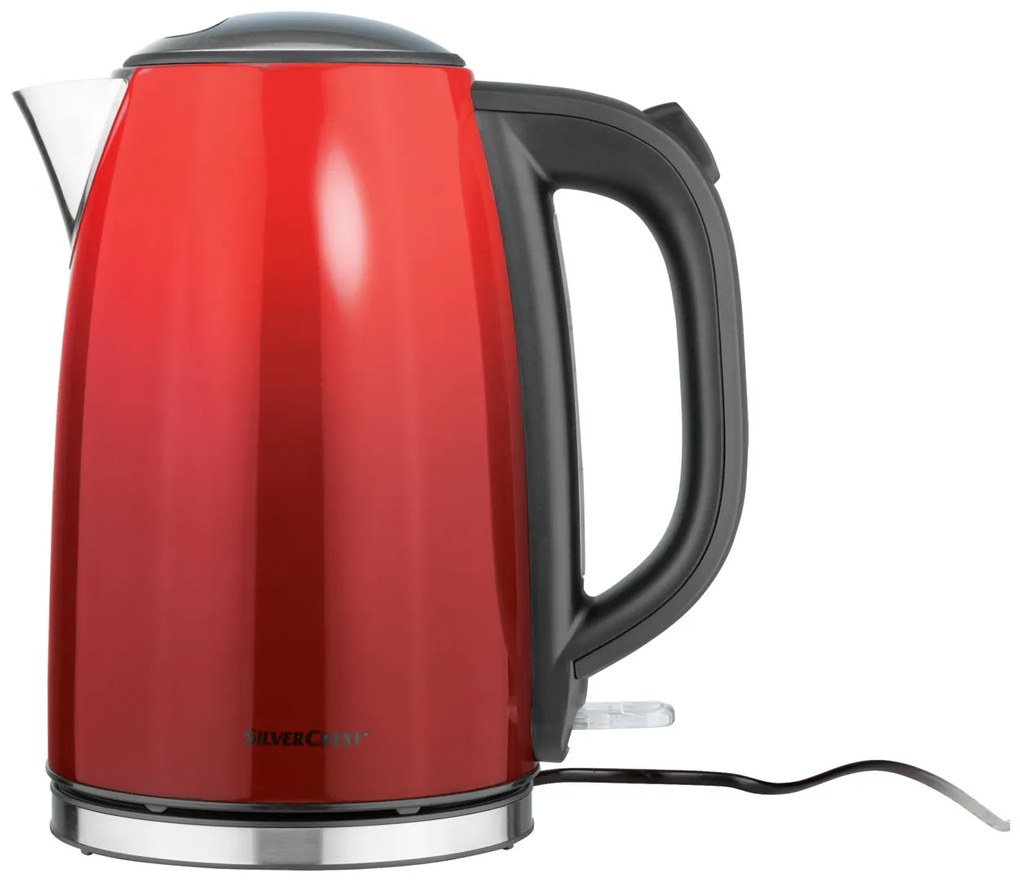 Silvercrest®  Kitchen Tools Rýchlovarná kanvica SWC 3100 B1, 1,7 l (červená)  (100343678)