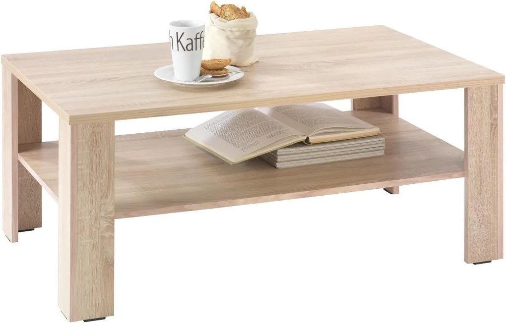 XXXLutz KONFERENČNÝ STOLÍK, farba duba, kompozitné drevo, 110/65/47 cm Carryhome - Stolíky do obývačky - 000778003603