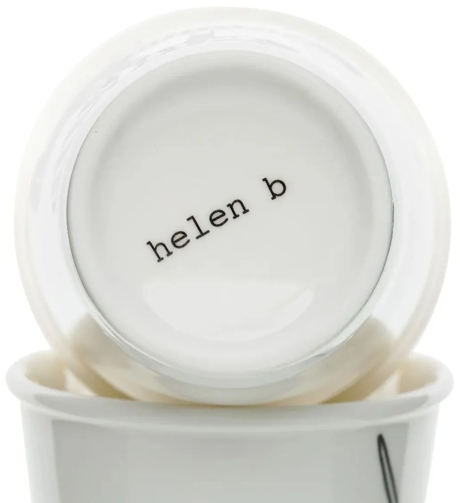 helen b Porcelánový hrnček Lili Flowerpot 220 ml