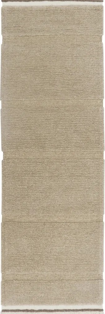 Lorena Canals, DOPREDAJ: 120x170 cm Vlněný koberec Steppe - Sheep Beige, 120x170, béžová, chodba / predsieň