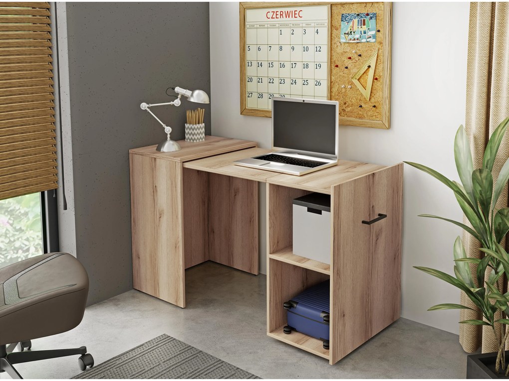 PC stolík Smartie (dub grand natural). Akcia -19%. Vlastná spoľahlivá doprava až k Vám domov. 1108249