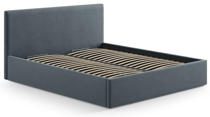 Svetlomodré čalúnené čelo postele 170,5x100 cm Remo – Micadoni