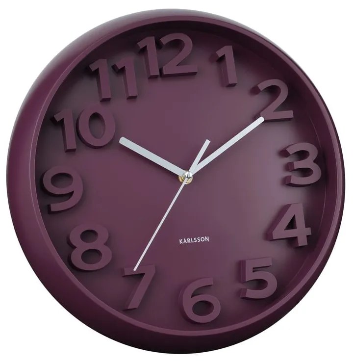 Nástenné hodiny ø 33,5 cm Elevated Classic Numbers – Karlsson
