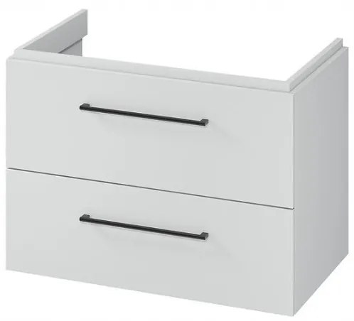 Cersanit Larga, umývadlová skrinka 80cm, šedá matná, S932-075