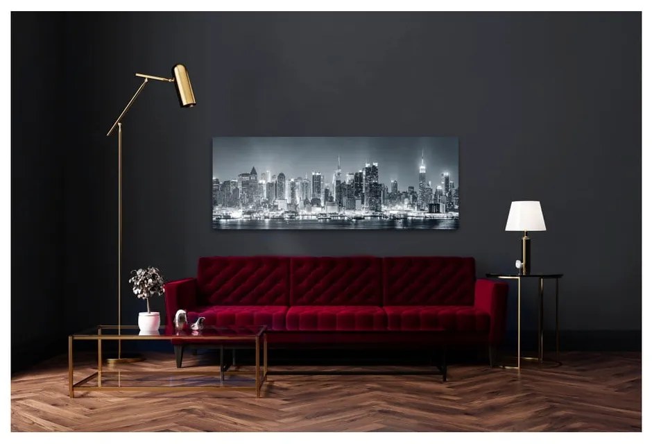 Obraz Styler Canvas Manhattan, 60 × 150 cm