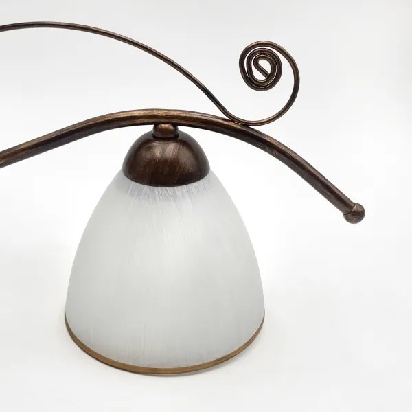 Brilagi - LED Prisadený luster ANTICO 3xE27/60W/230V bronz patina