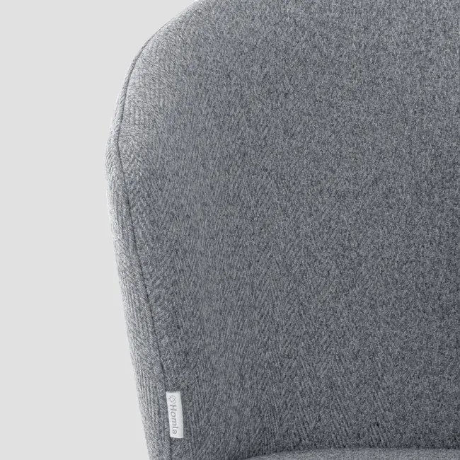 Jedálenská stolička LUJO tmavosivá 738098