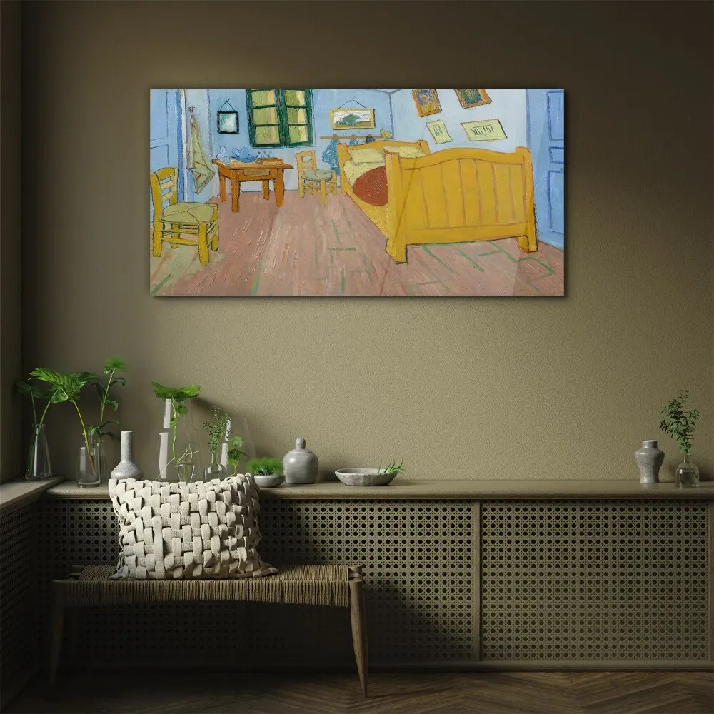 Obraz na skle Spálňa v arles van gogh