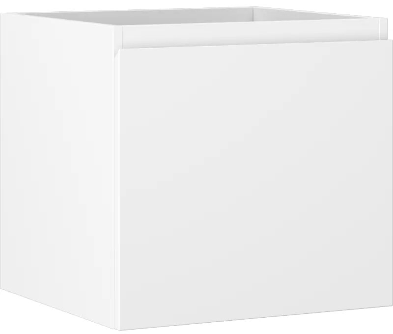 Mexen Orio, kúpeľňová skrinka 50 cm, 1 zásuvka, biela matná, 91A10-05047-1-BF01
