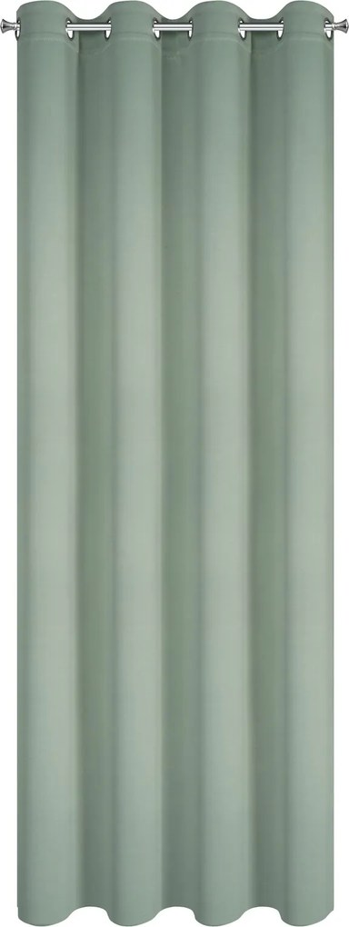 ZÁVES NA KÚŽKOCH NERISA 140X250 CM MÄTOVÁ