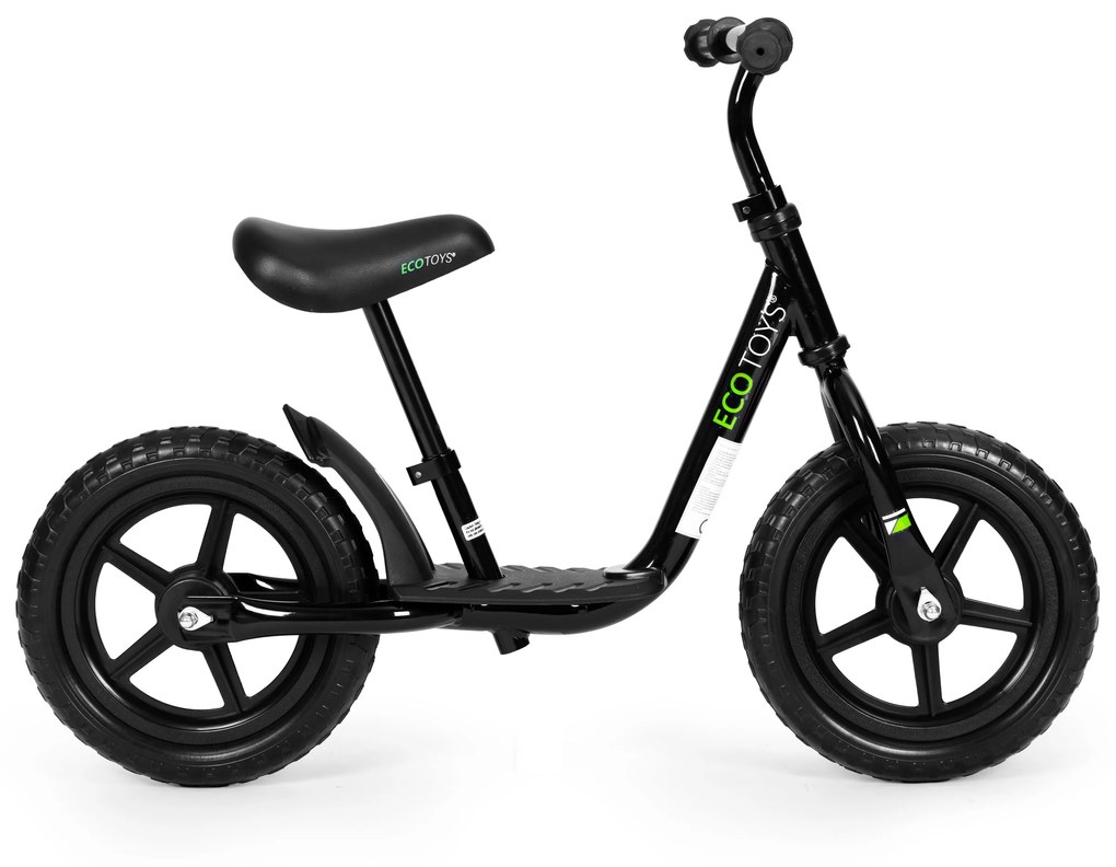Odrážadlo ECO TOYS, čierne