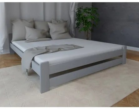Sammer Drevená posteľ v rôznych farbách bez čela DIANA DIANA 180 x 200 cm Biela