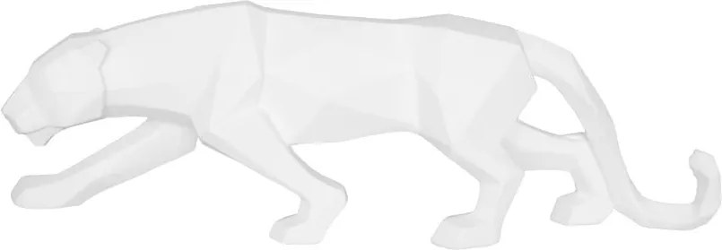 Matne biela soška PT LIVING Origami Panther