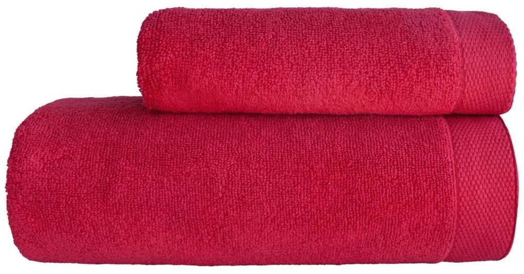 Bavlnený froté uterák MISTY 70x140 cm červený