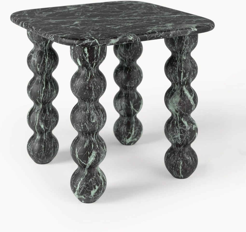 Mramorový pomocný stolík Lyndi