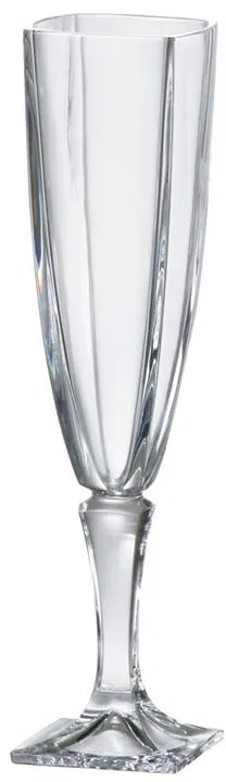 BOHEMIA AREZZO POHÁR NA ŠAMPANSKÉ 140ML SADA 6 KS