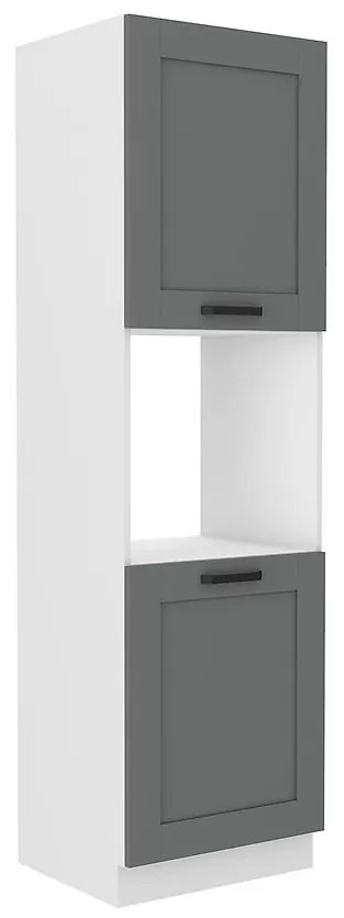 Kuchynská skrinka Luna dustgrey/biela 60DP-210 2F