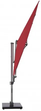 Knirps Knirps 275 x 275 cm - slnečník s bočnou tyčou : Farba slnečníka - bordó (vínová)