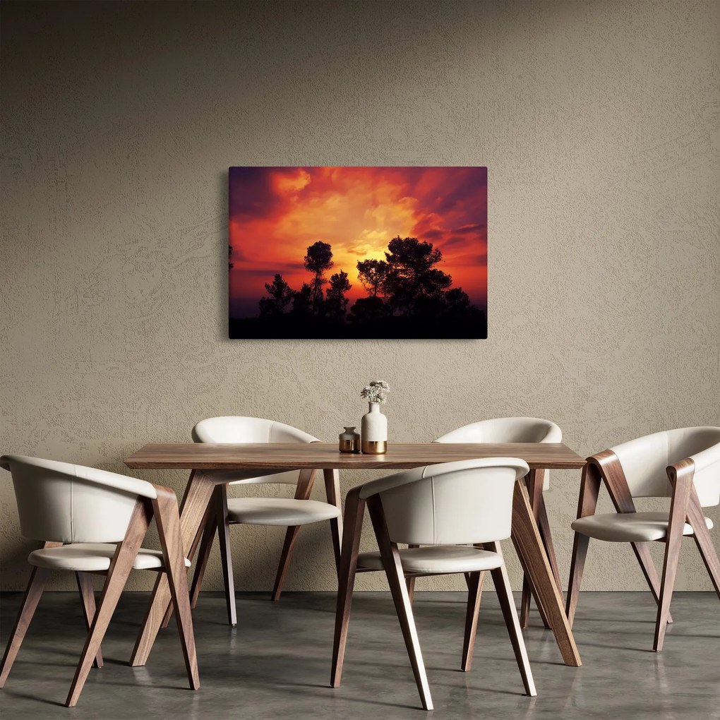 Obraz západu slnka (90x60 cm)