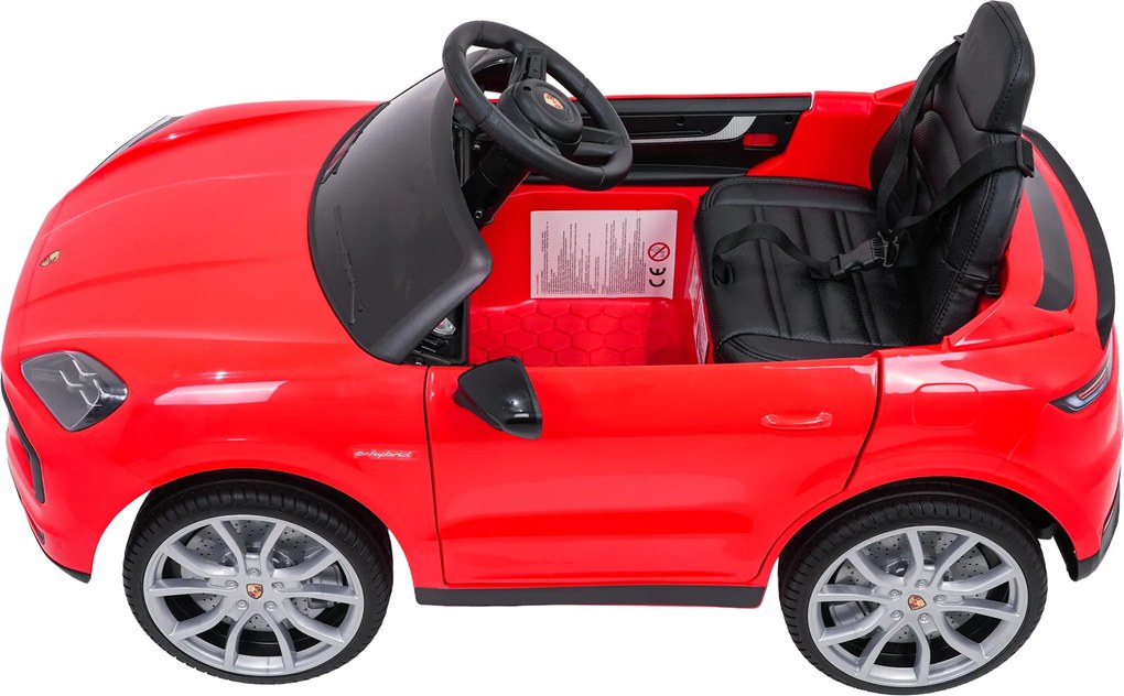 Ramiz Porsche Cayenne Červené vozidlo