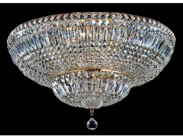 Maytoni DIA100-CL-16-G - Stropné svietidlo BASFOR 16xE14/60W/230V zlatá