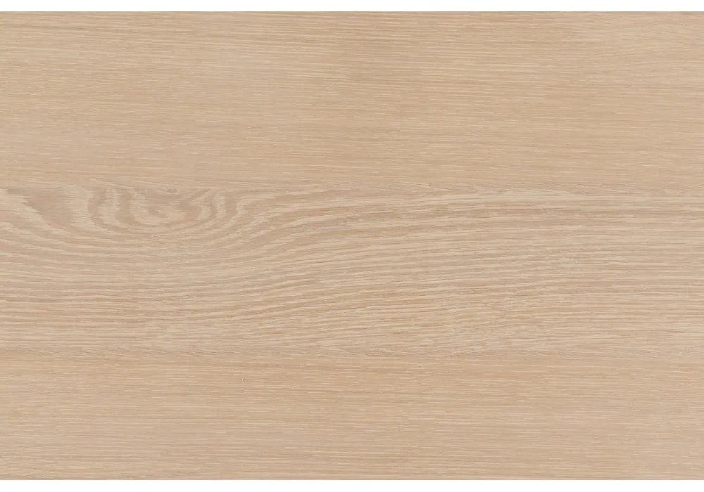 Okrúhly rozkladací jedálenský stôl s doskou v dubovom dekore ø 120 cm A-Line – Actona