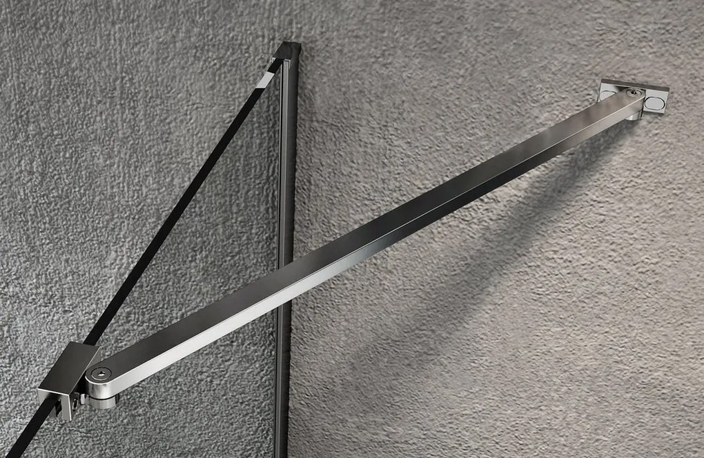 Gelco Gelco, VARIO CHROME jednodielna sprchová zástena na inštaláciu k stene, dymové sklo, 1000 mm, GX1310GX1010