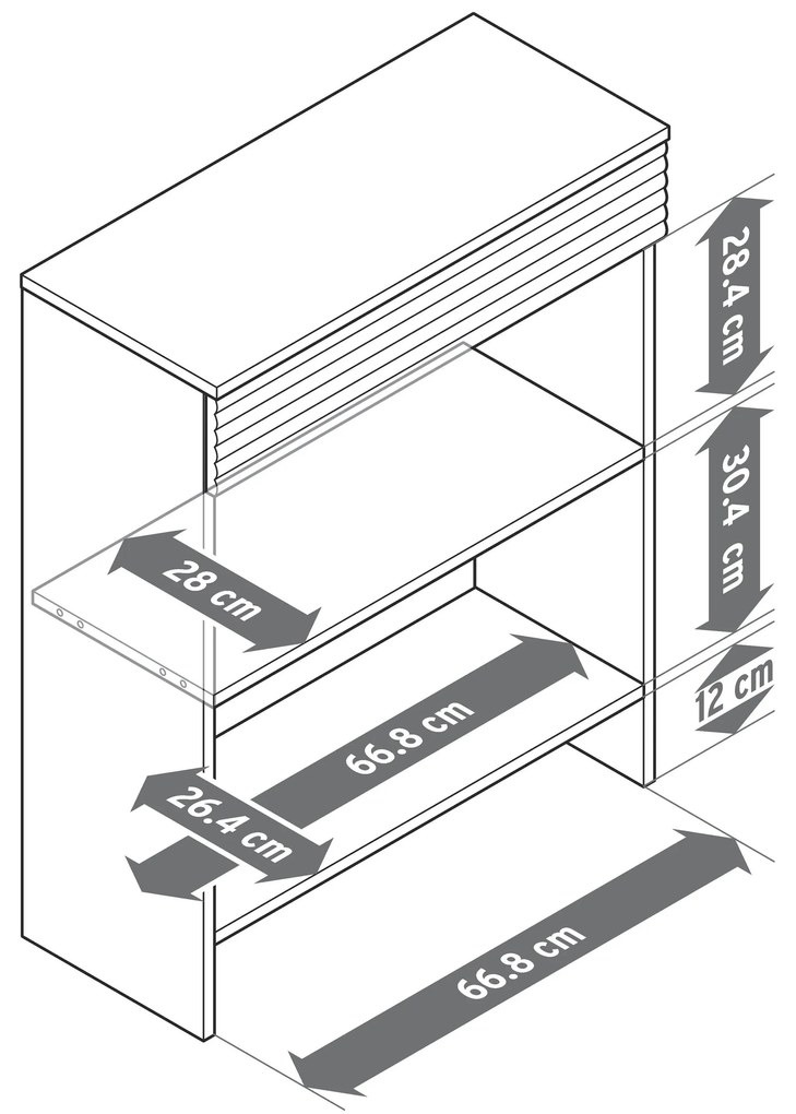 Konzolový stolík so zásuvkou