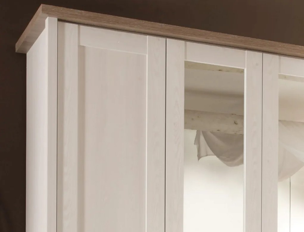 Šatníková skriňa Luca, 4-dverová