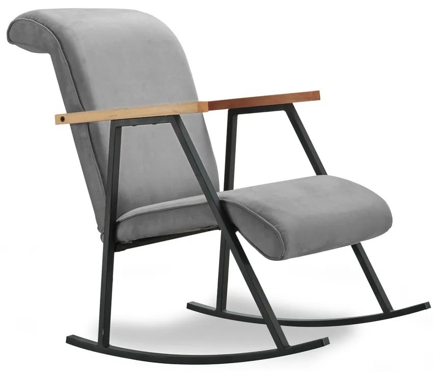 Sivé kreslo Yoka – Artie