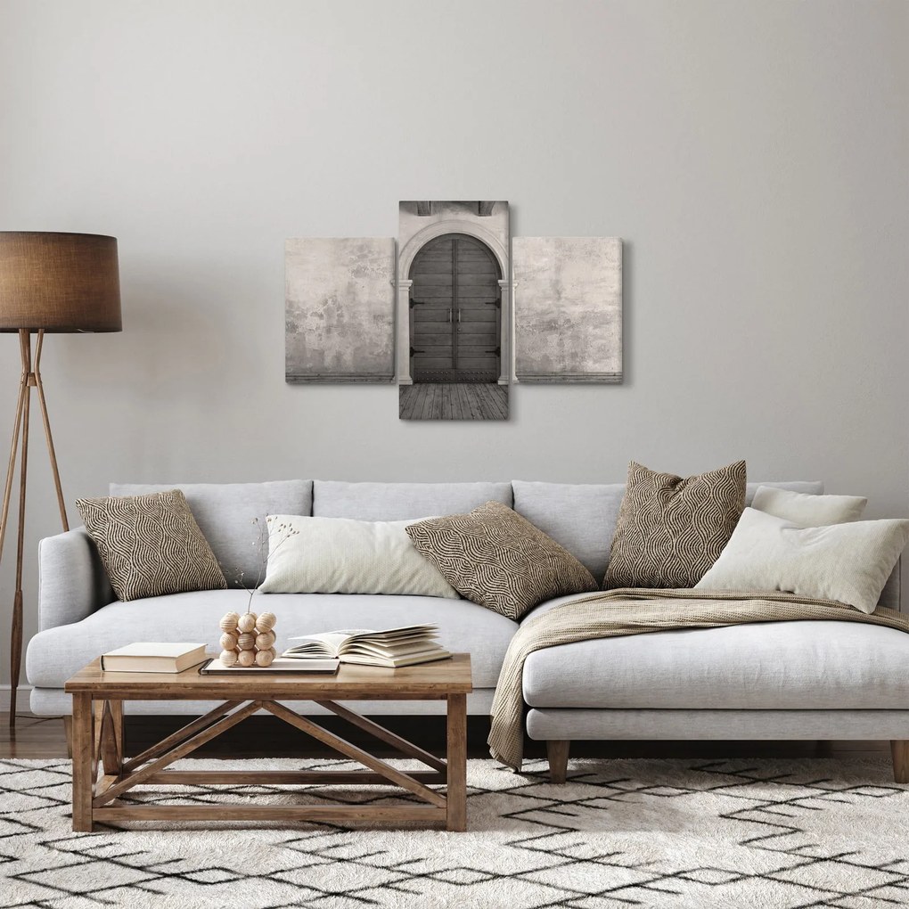 Obraz - Tajomné dvere (90x60 cm)