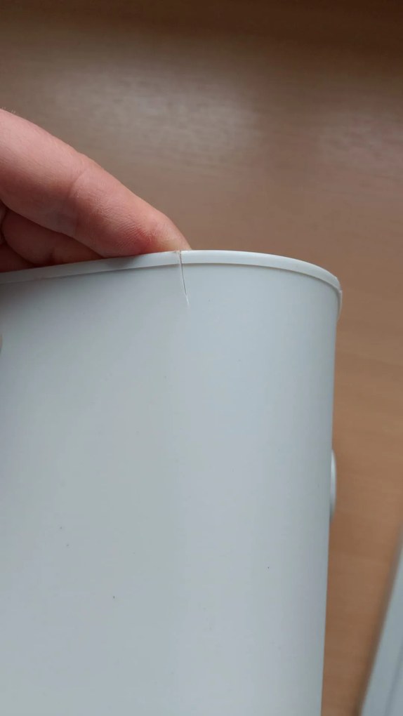 Rotho 2. akosť - Úložný box, rovný s vekom, 27l, matne biela ALBU LIGHT, 37x29x30