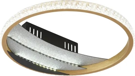 Globo 48493-12 - LED stropné svietidlo CONSTANCE LED/12W/230V, priemer 29,5 cm, zlaté