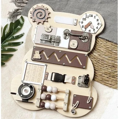 Manipulačná doska Kruzzel 22584 - medvedík