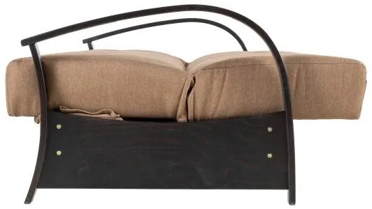 Pohovka Malmo, zelená / wenge (hc 37)
