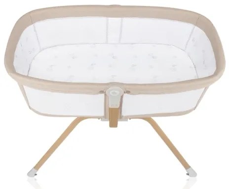 Lionelo - Cestovná postieľka 3v1 MALIN EVO Beige Natural